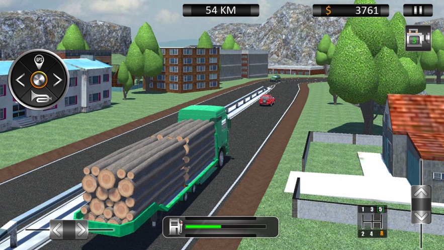 真实卡车运输3D游戏