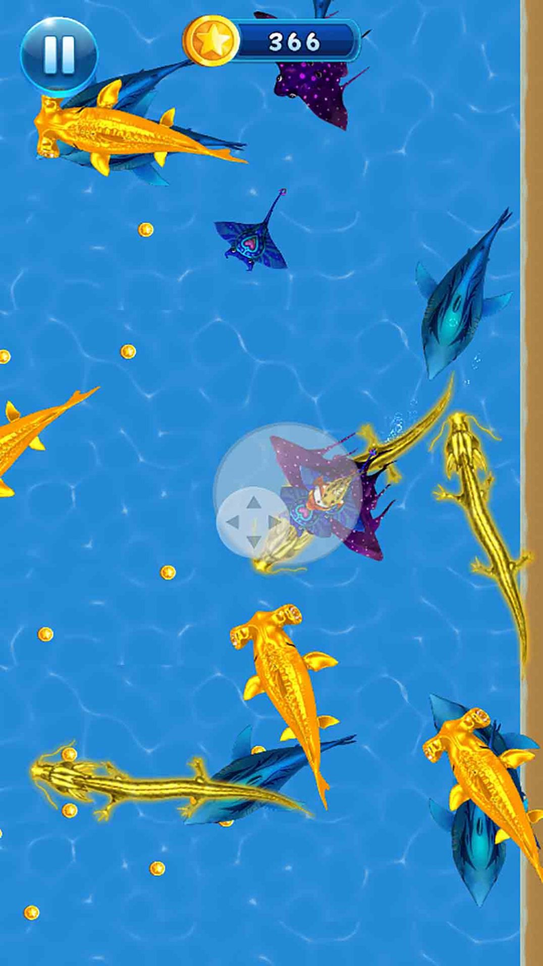欢乐鱼塘赶海模拟